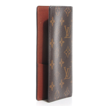 Louis Vuitton Monogram Porte Valeurs Checkbook Wallet 3 of 8