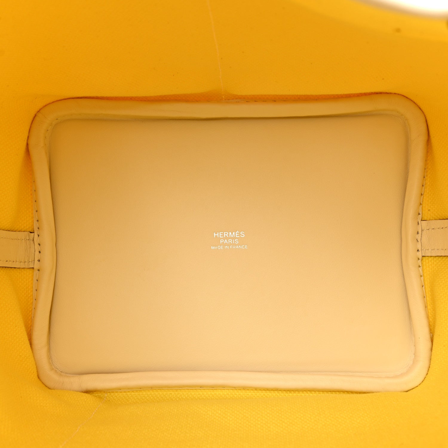 Hermes Toile Goeland Swift Cargo Picotin Lock 18 Jaune Citron Nata 5 of 10
