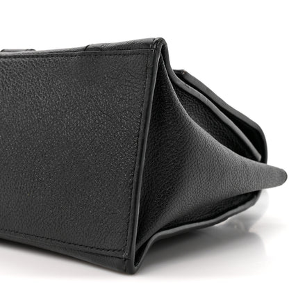 Balenciaga Grained Calfskin Small Hourglass Top Handle Bag Black 10 of 14