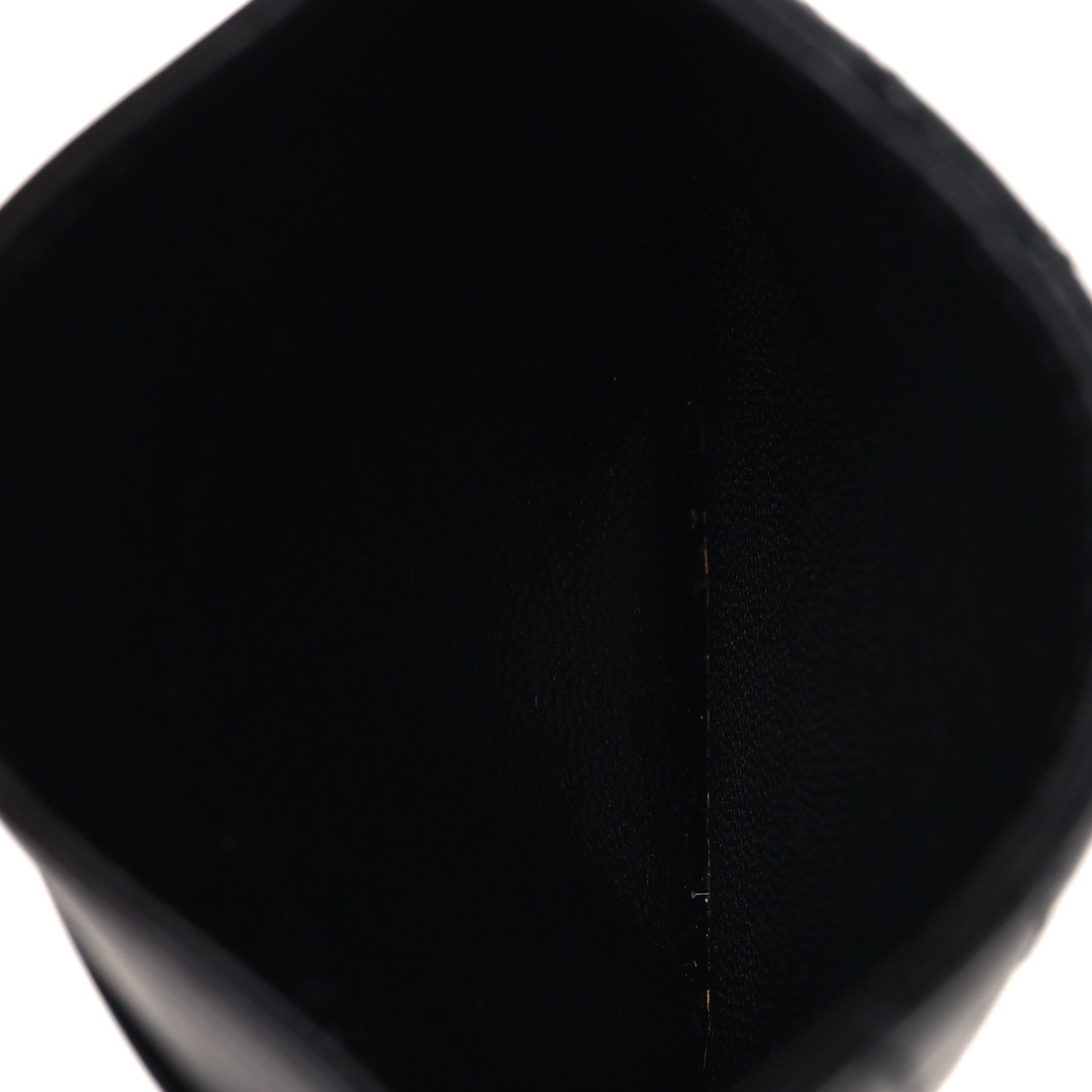 Lambskin Cannage Lady Dior Card Holder Black