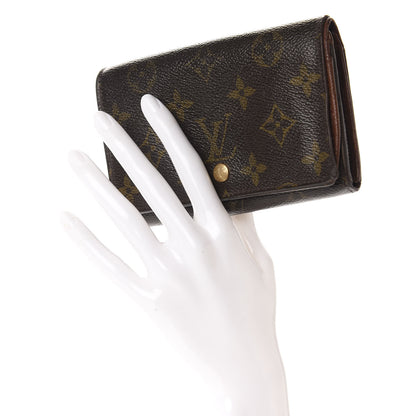 Louis Vuitton Monogram Porte-Monnaie Billets Tresor Wallet 2 of 10