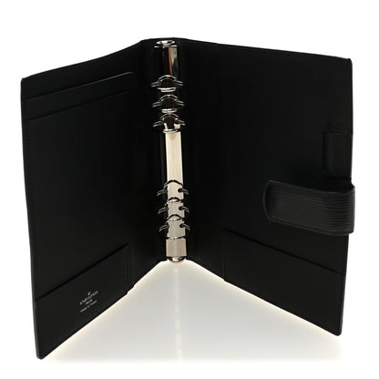 Louis Vuitton Epi Large Ring Agenda Cover Black 5 of 7