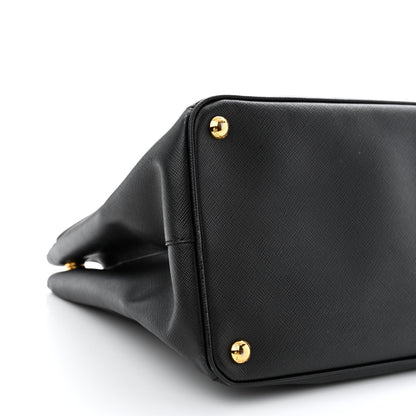 Prada Saffiano Lux Large Tote Black 11 of 14