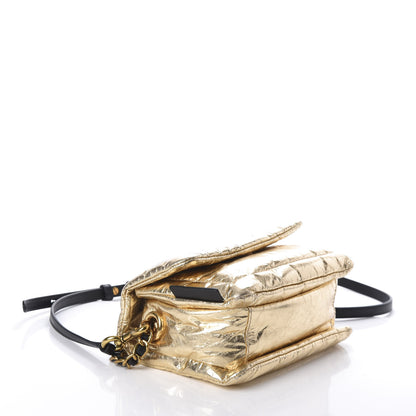 Marc Jacobs Metallic Lambskin The Pillow Bag Gold 4 of 10