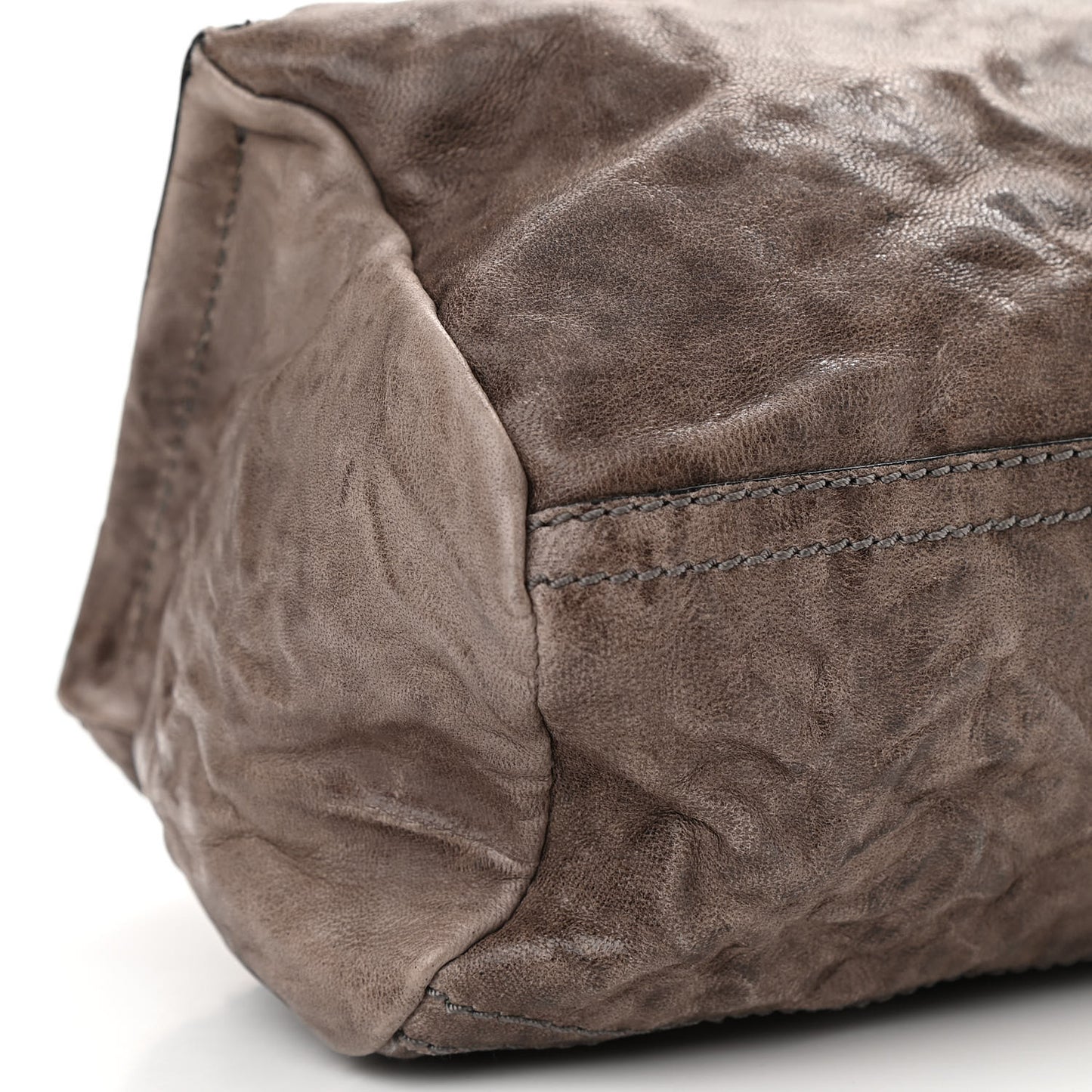 Tumbled Sheepskin Mini Pandora Charcoal