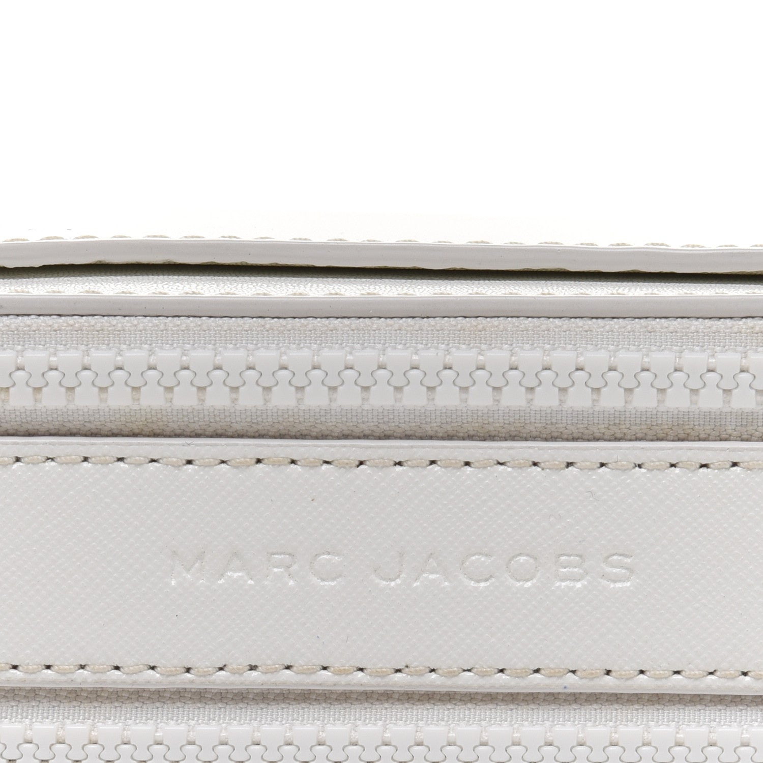 Marc Jacobs Saffiano Small Snapshot Camera Bag White 11 of 13