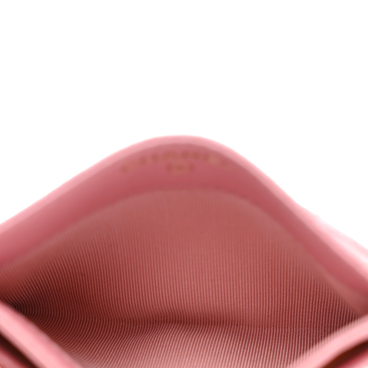 Chanel Iridescent Caviar Quilted Card Holder Rose Pink 5 of 8