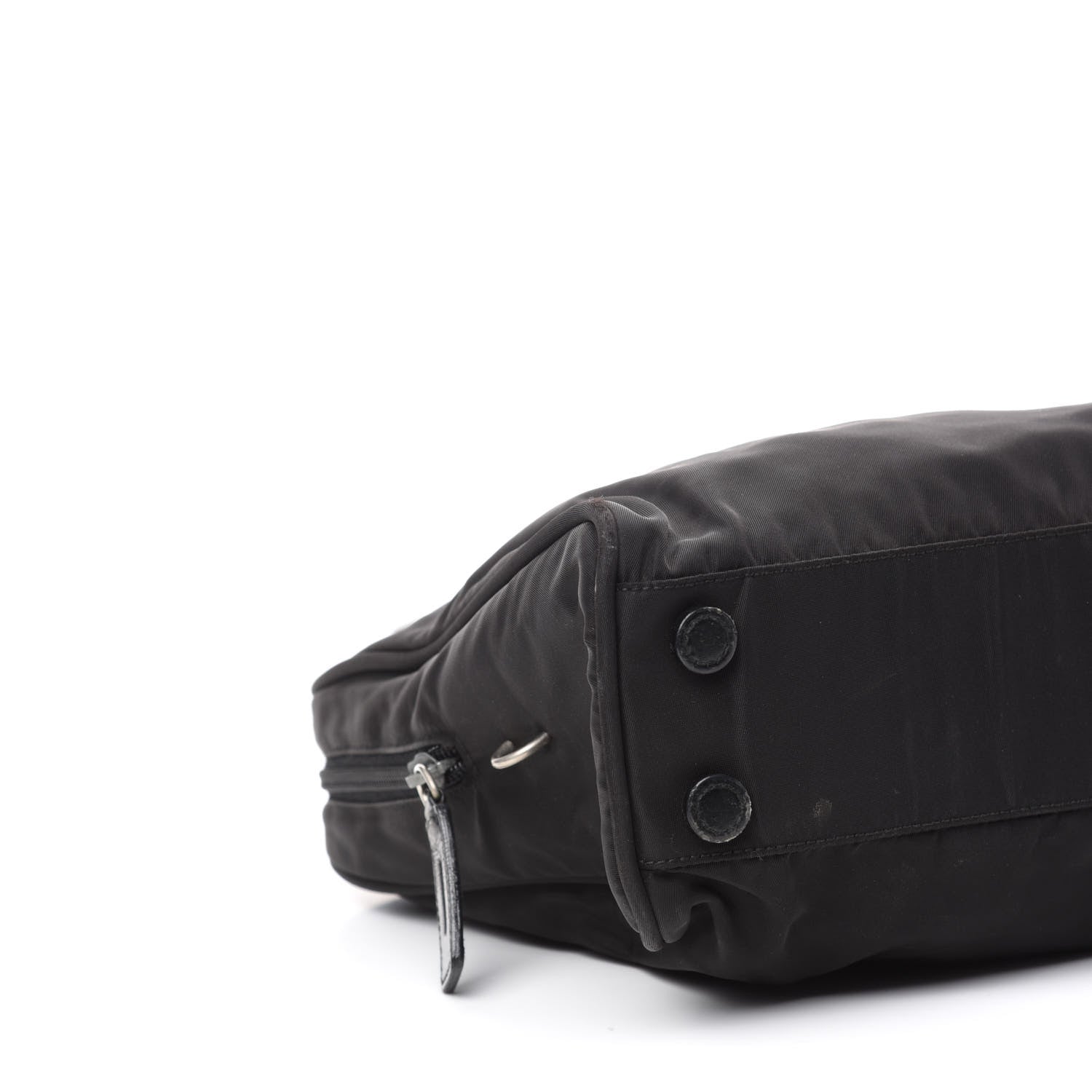 Prada Tessuto Nylon Shoulder Bag Black 6 of 10