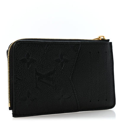 Louis Vuitton Empreinte Recto Verso Card Holder Black 3 of 7