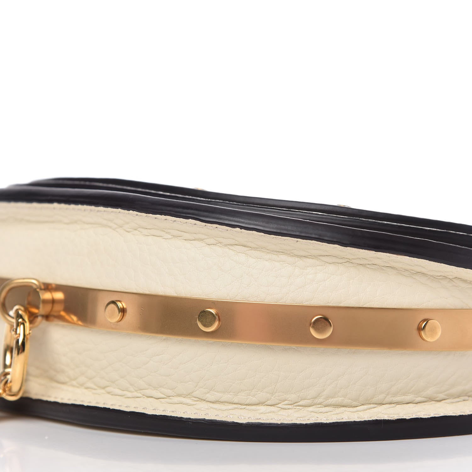 Chloe Calfskin Small Nile Bracelet Minaudiere Bag Off White 7 of 9
