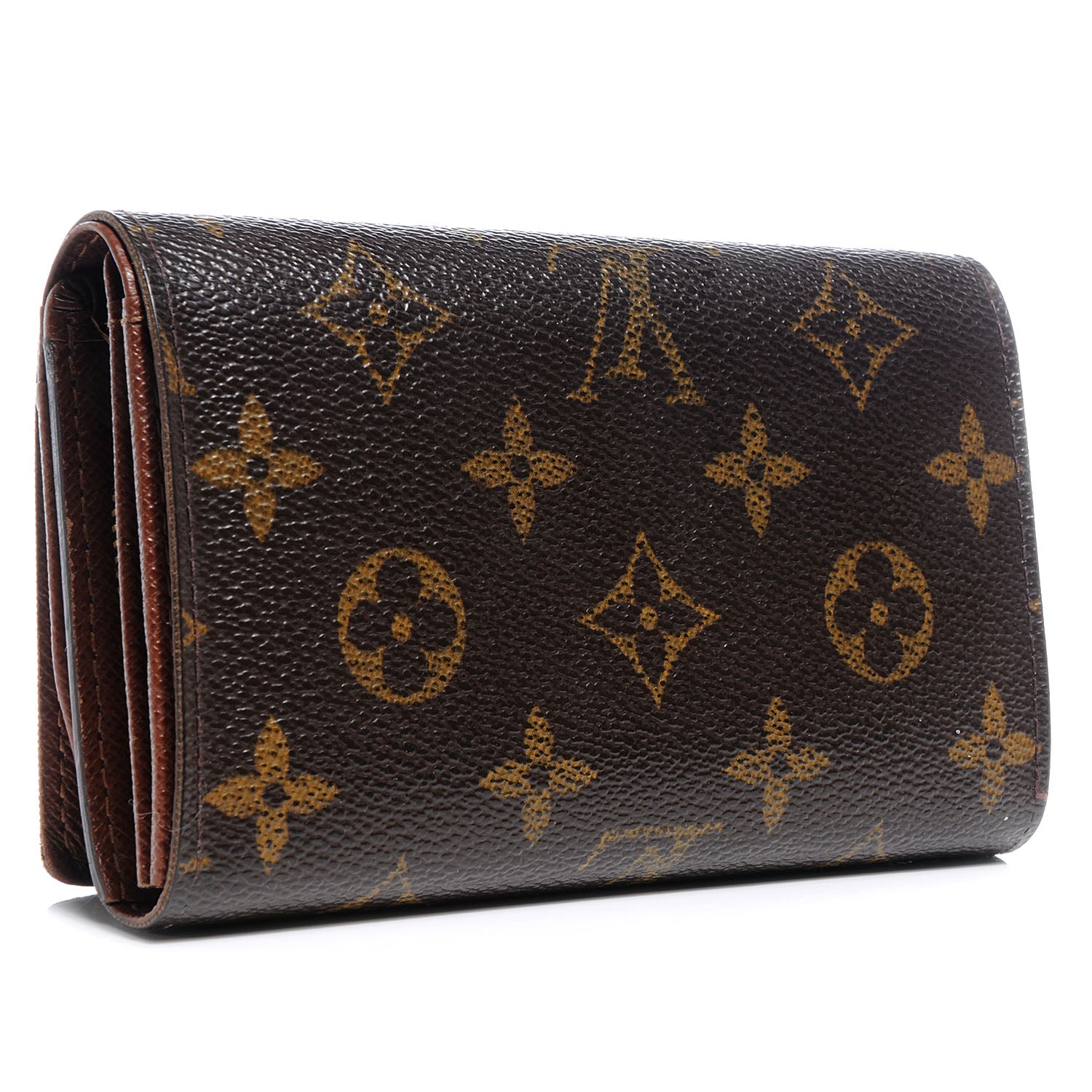 Louis Vuitton Monogram Porte-Monnaie Tresor Wallet 3 of 9