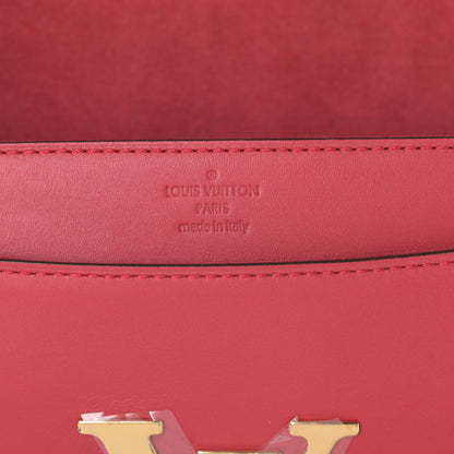 Louis Vuitton Calfskin Chain Louise GM Framboise 6 of 9