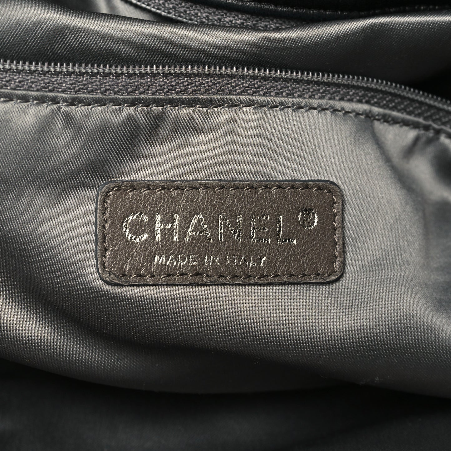 Patent Patchwork Large Brooklyn Tote Black