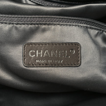 Chanel Patent Patchwork Large Brooklyn Tote Black 6 of 9