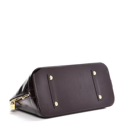 Louis Vuitton Vernis Alma GM Amarante 4 of 8