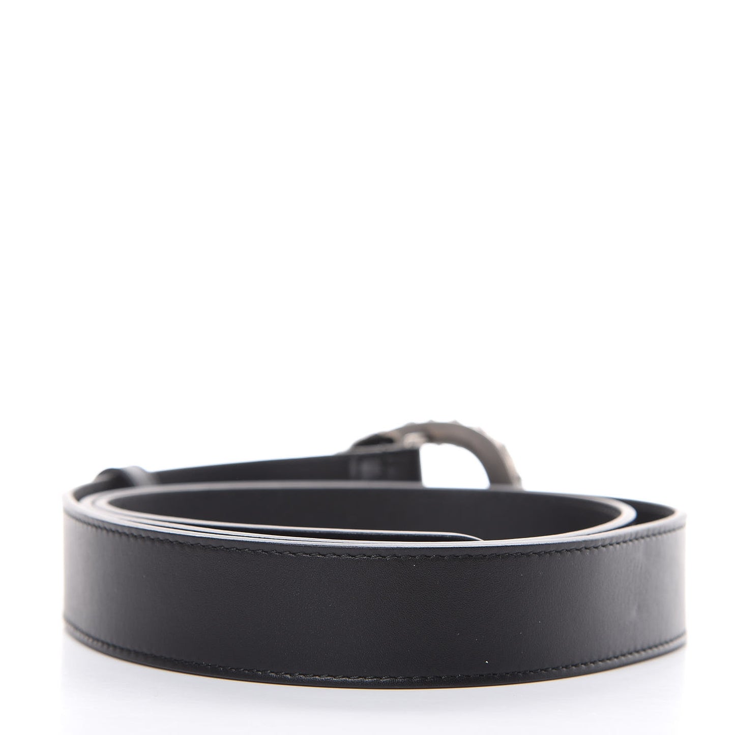 Moon Calfskin Crystal Dionysus 30mm Belt 95 38 Black Black Diamond