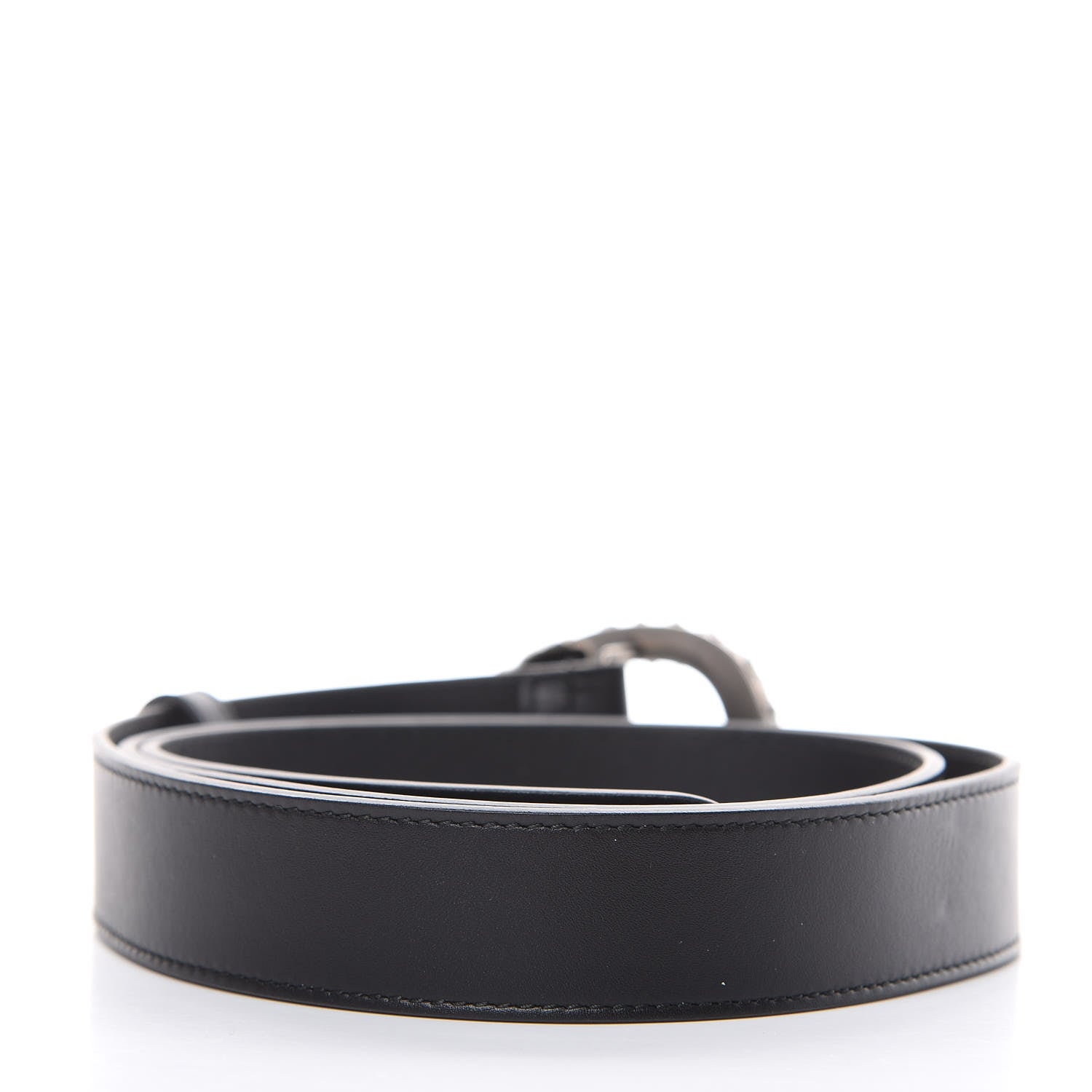 Gucci Moon Calfskin Crystal Dionysus 30mm Belt 95 38 Black Black Diamond 3 of 6