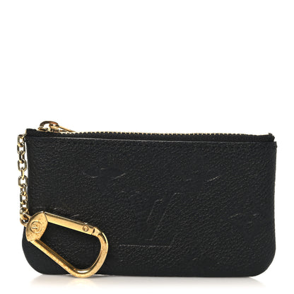 Louis Vuitton Empreinte Monogram Giant Key Pouch Black 1 of 8