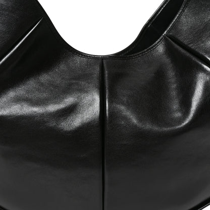 Saint Laurent Calfskin Mombasa Shoulder Bag Black 8 of 10