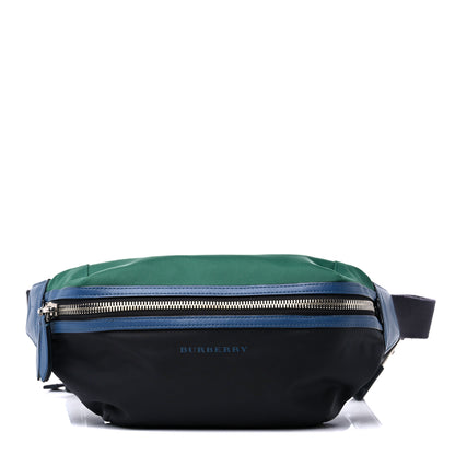 Burberry Nylon Color Block Medium Casual Sonny Bum Bag Black 1 of 10