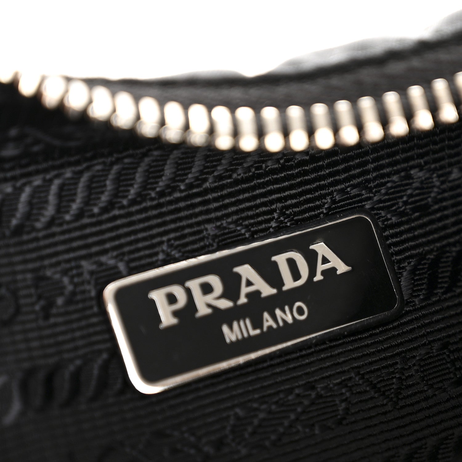 Prada Nylon Re-Edition 2005 Shoulder Bag Black 6 of 11
