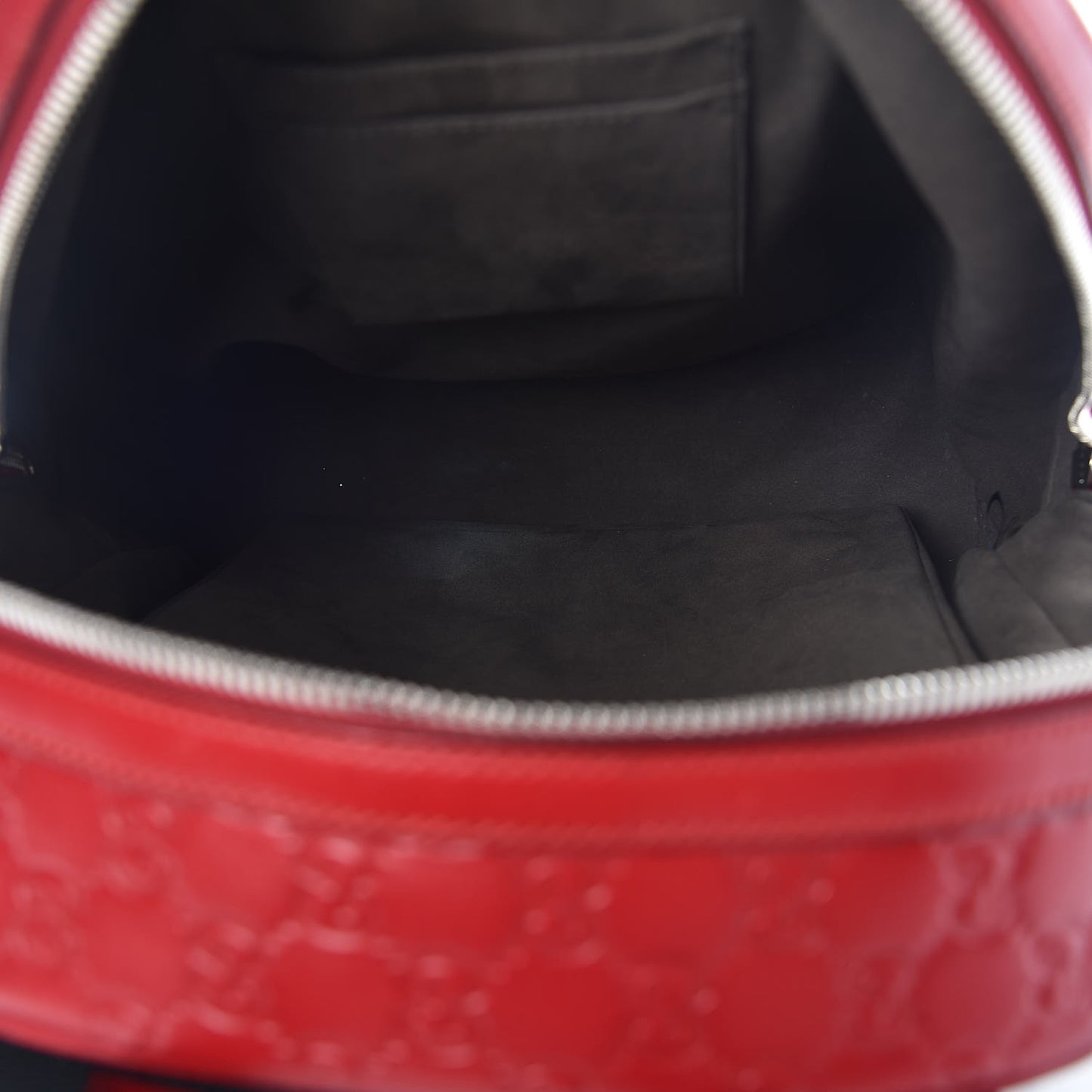 Guccissima Signature Day Backpack Hibiscus Red