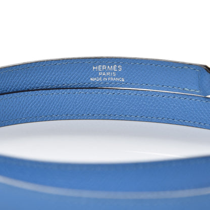 Hermes Epsom Kelly Sellier 25 Bleu Paradis 22 of 35