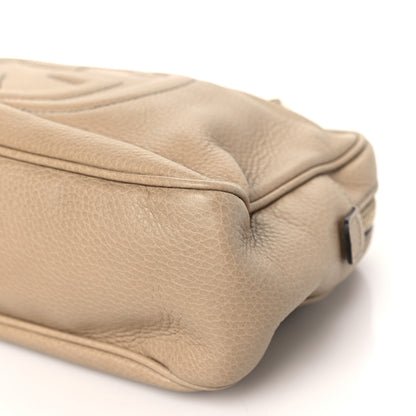 Gucci Pebbled Calfskin Small Soho Bowler Camelia 9 of 9