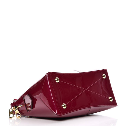 Louis Vuitton Patent Calfskin Miroir Tote Magenta 5 of 8