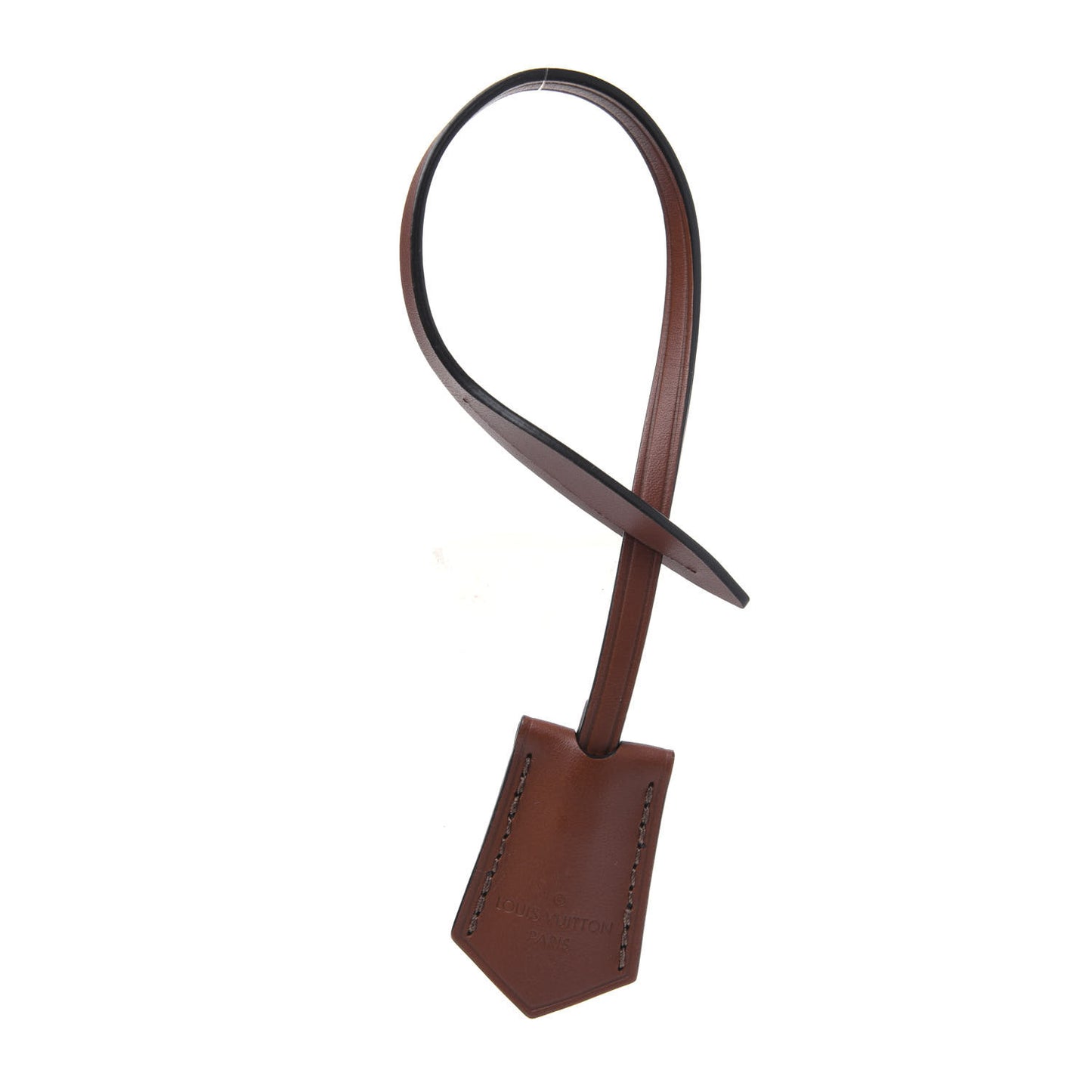 Calfskin Clochette Key Bell Holder Dark Brown