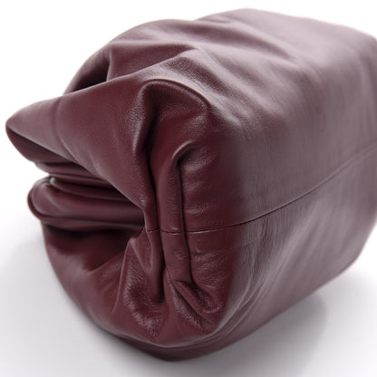 Bottega Veneta Smooth Butter Calf The Pouch Oversized Clutch Bordeaux 6 of 9