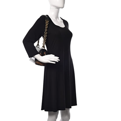 Bottega Veneta Nappa Karung Olimpia Knot Ocre Black 2 of 10