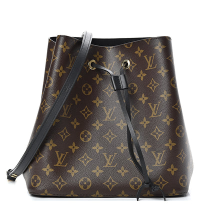 Louis Vuitton Monogram Neonoe MM Black 1 of 10