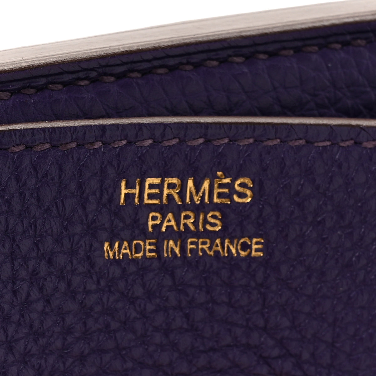 Hermes Taurillon Clemence Birkin 35 Iris 6 of 10