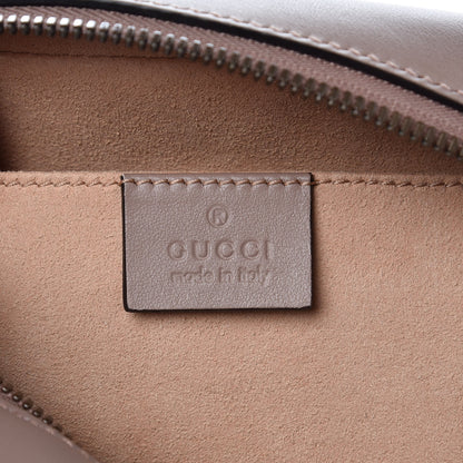 Gucci Calfskin Matelasse Small GG Marmont Chain Shoulder Bag Porcelain Rose 6 of 7