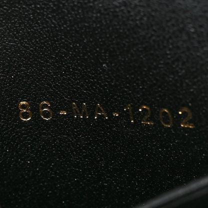 Christian Dior Lambskin Cannage Dior Talk Phone Pouch Black 6 of 11