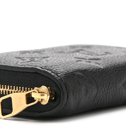 Louis Vuitton Empreinte Zippy Coin Purse Black 7 of 9