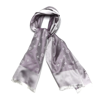Louis Vuitton Silk Monogram Stole 1 of 5