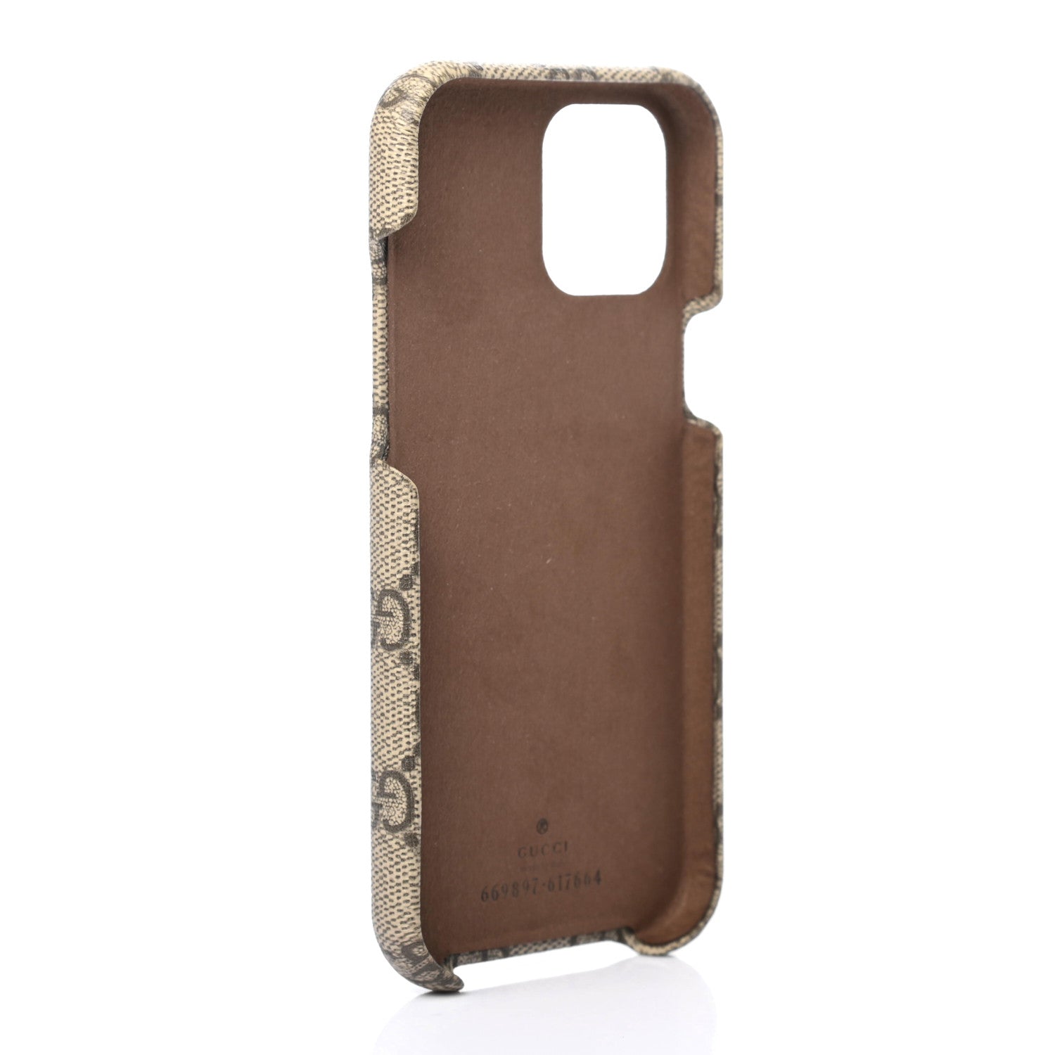 Gucci GG Supreme Monogram Marmont iPhone 12/12 Pro Max Case Dusty Rose 3 of 6