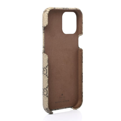 Gucci GG Supreme Monogram Marmont iPhone 12/12 Pro Max Case Dusty Rose 3 of 6