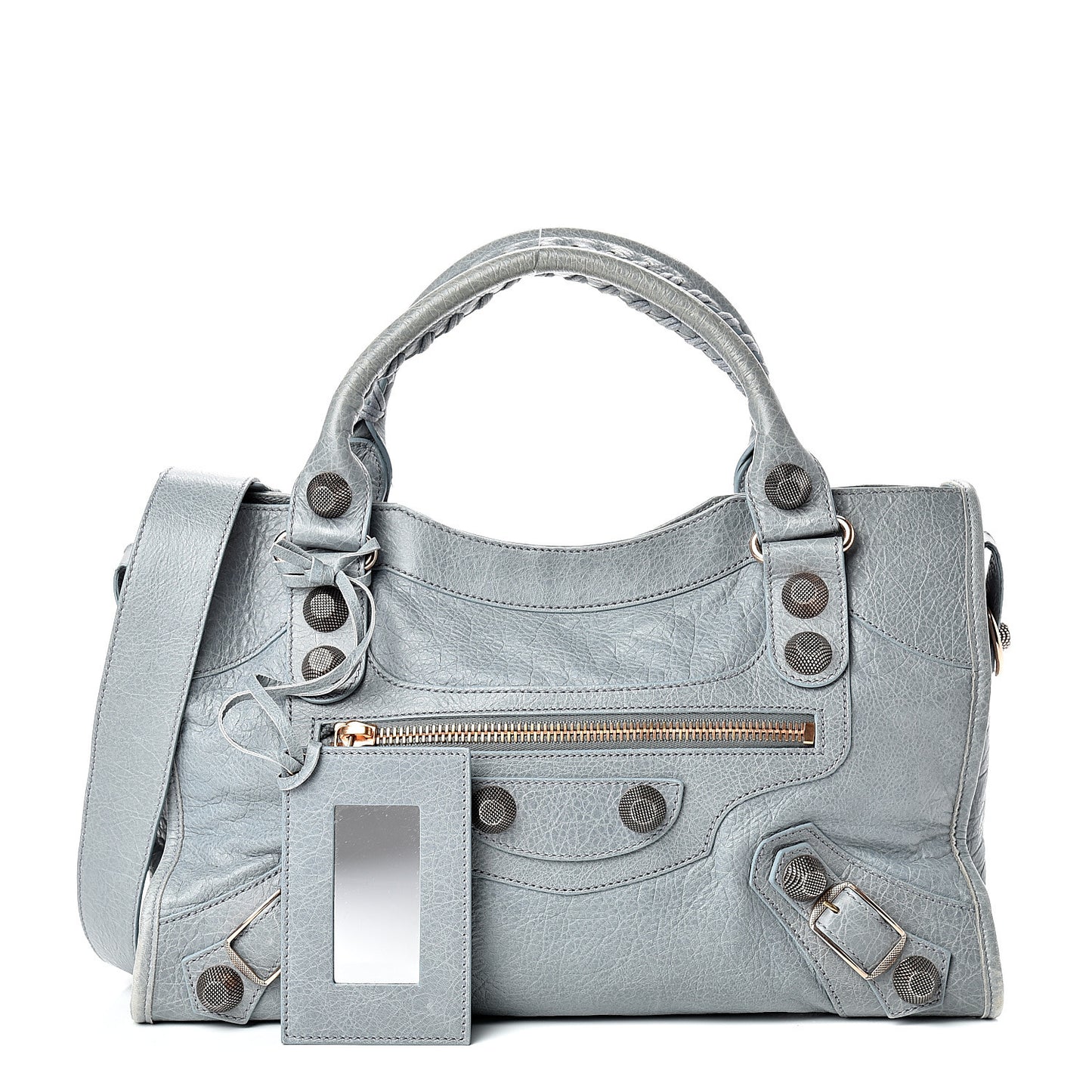 Agneau Giant 12 Rose Gold Hardware City Ardoise