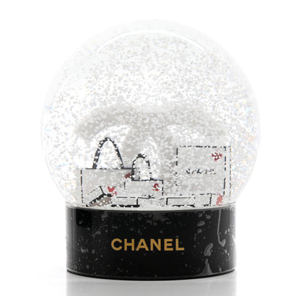 Chanel Glass CC Shopping Bag Snow Globe 7 of 8