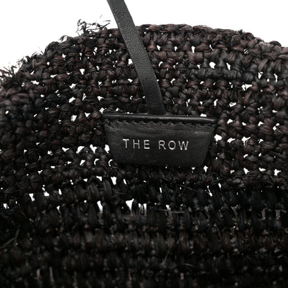 The Row Raffia Oregon Bag Black 7 of 14