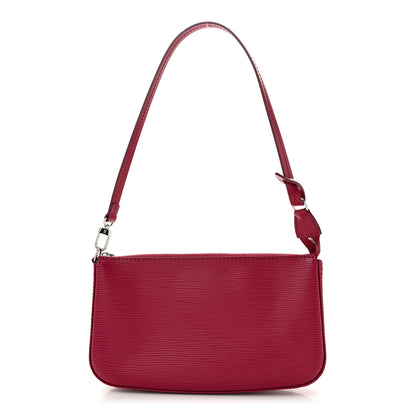 Louis Vuitton Epi Pochette Accessories NM Fuchsia 1 of 10
