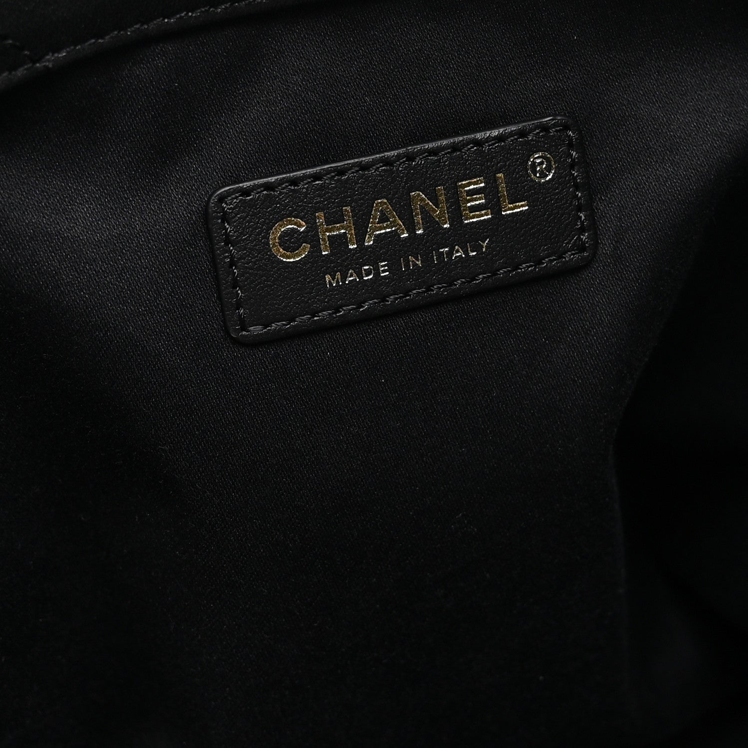 Chanel Calfskin Quilted Small Shopping Bag Black 7 of 11