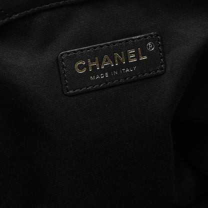 Chanel Calfskin Quilted Small Shopping Bag Black 7 of 11