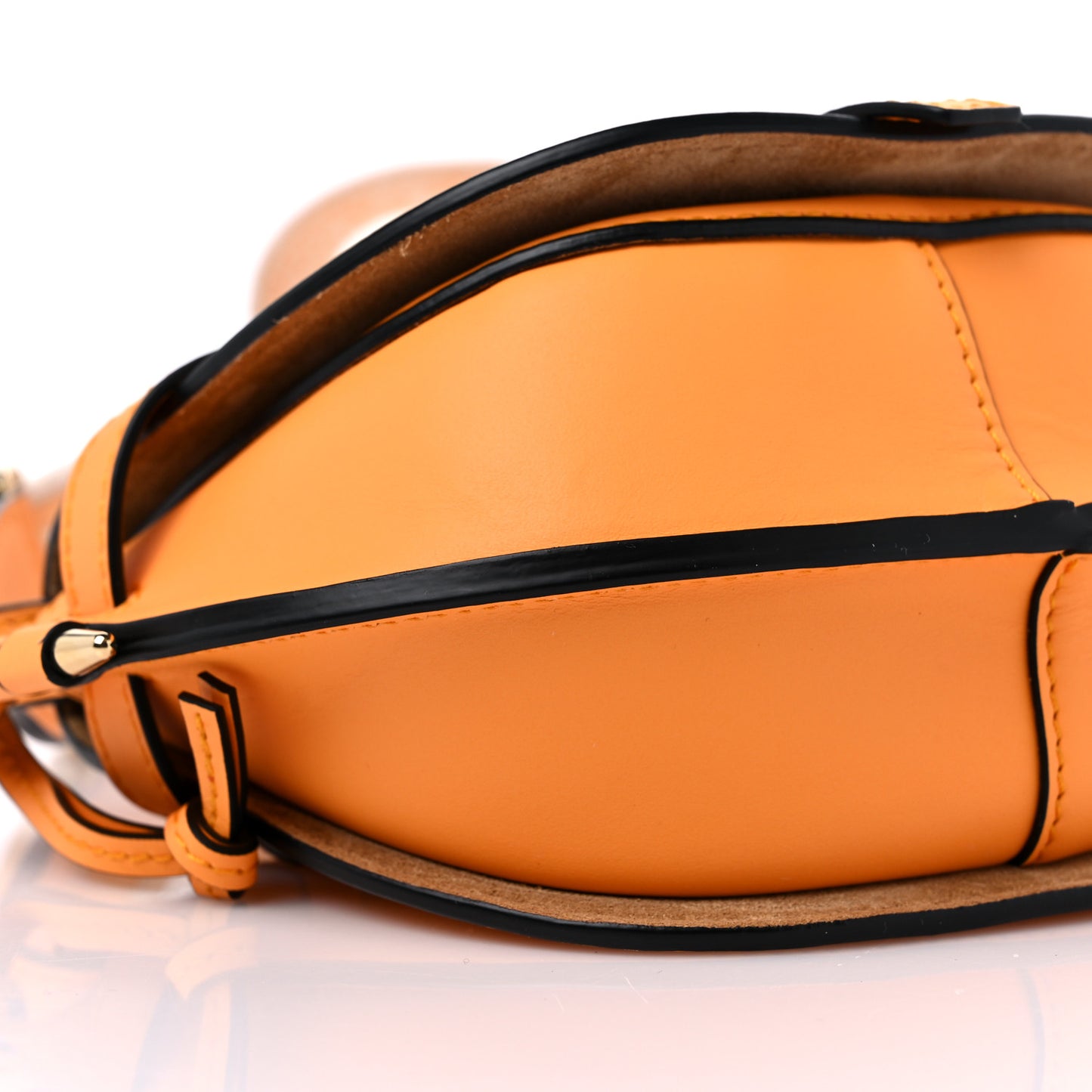 Calfskin Jacquard Mini Gate Dual Bag Mandarin