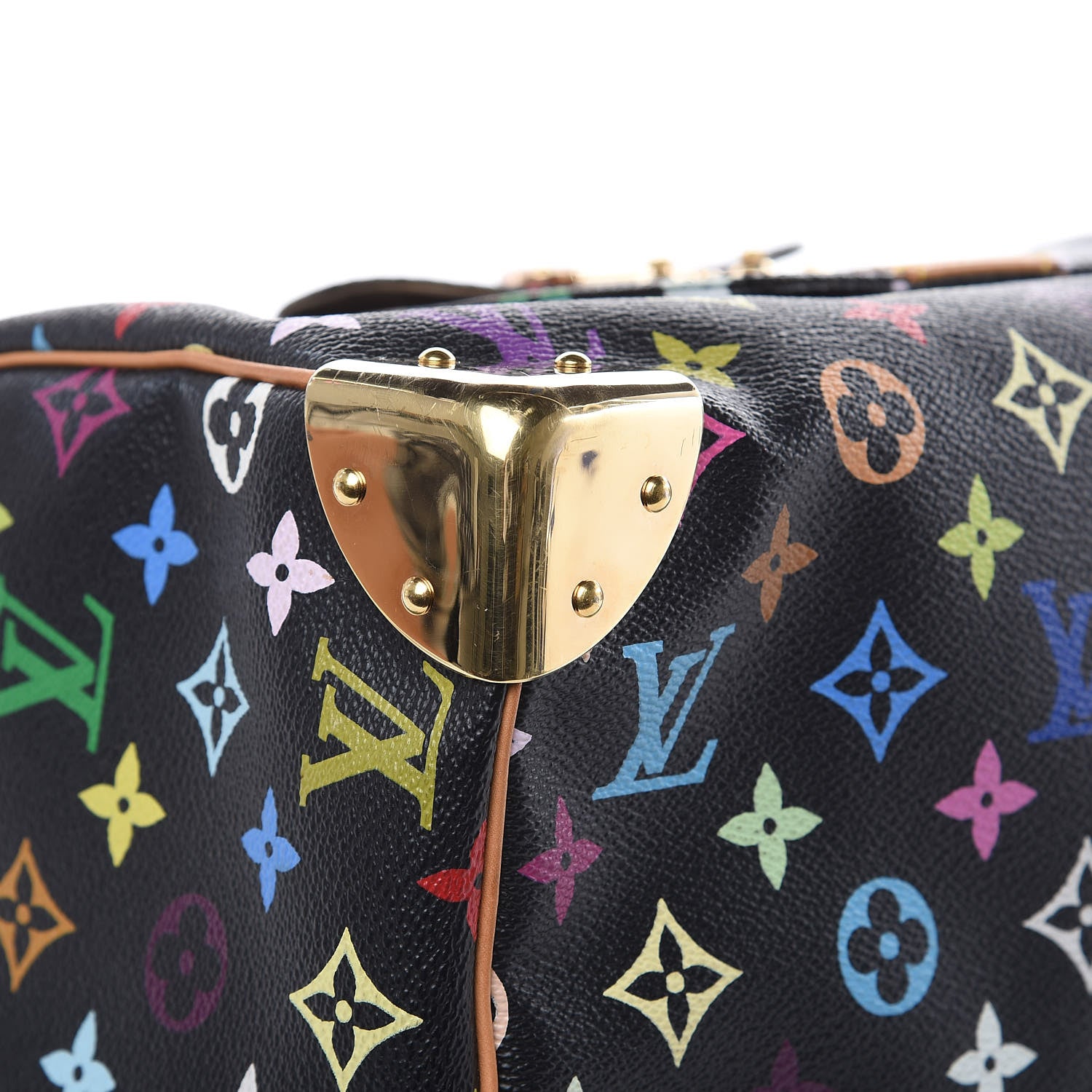 Louis Vuitton Monogram Multicolor Speedy 30 Black 9 of 15