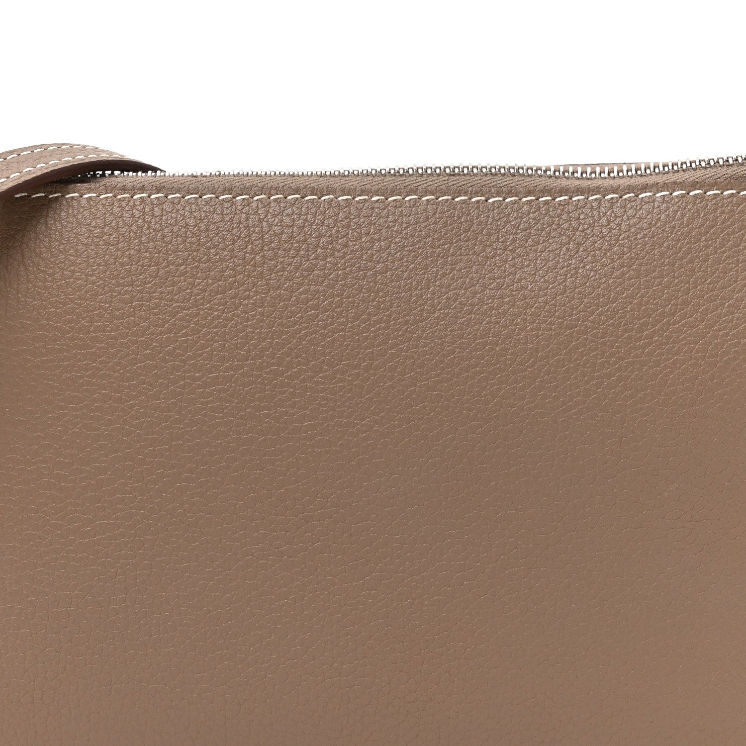 Hermes Evercolor Chaine d'Ancre Zipengo Pochette To Go Etoupe 8 of 11