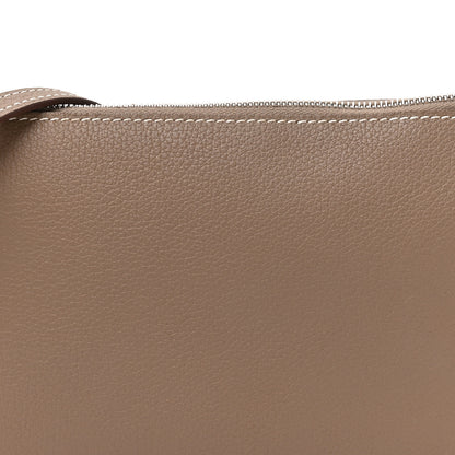 Hermes Evercolor Chaine d'Ancre Zipengo Pochette To Go Etoupe 8 of 11
